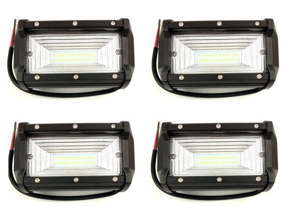 4 x 72W 24LED, camion, tractor, lumina de lucru, lumina de zi, SUV,ATV 10/48V
