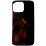 Husa tip capac spate silicon TPU + plastic multicolor (Red Nebula) pentru Apple iPhone 13 Pro Max