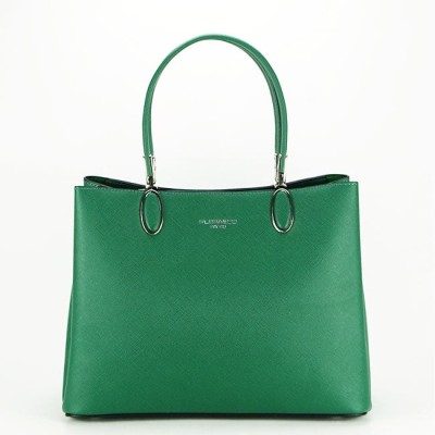 Geanta verde office casual FloraCo F2571 14 foto