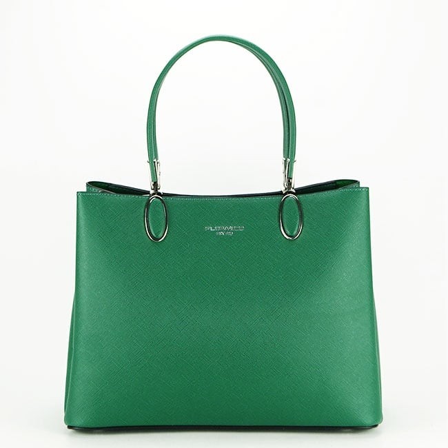 Geanta verde office casual FloraCo F2571 14