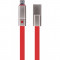 Cablu Date si Incarcare USB la MicroUSB Forever Repairable 1.5A, 1.5 m, Rosu