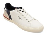 Cumpara ieftin Pantofi sport PEPE JEANS albi, MS30013, din material textil