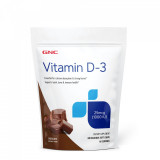 Vitamina D-3 1000 UI naturala 100% din lanolina, aroma de ciocolata, 60