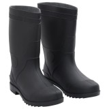 Gossi cizme de ploaie, negru, pvc, marime 42