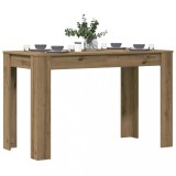 Gossi masa de bucatarie, stejar artizanal 120x60x76 cm lemn prelucrat