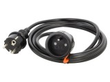 Prelungitor Alimentare 3m 16A Negru