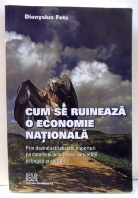 CUM SE RUINEAZA O ECONOMIE NATIONALA de DIONYSIUS FOTA , 2007 foto