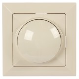 Variator de tensiune Abex Perla SO-1P, bej, 400W, rama inclusa