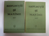 Reflectii Si Maxime Vol.1-2 - Constantin Badescu ,550635