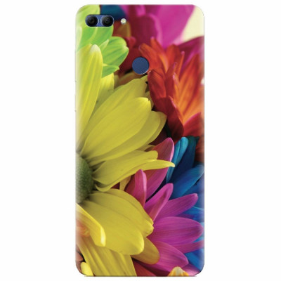 Husa silicon pentru Huawei Y9 2018, Flower foto