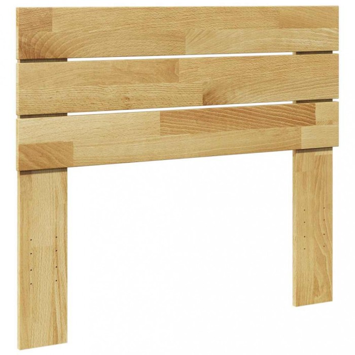 vidaXL Tăblie de pat 90 cm, lemn masiv de stejar 851975