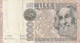 ITALIA 1.000 lire 1982 VF!!!
