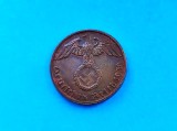 2 Pfennig 1939 lit. B -Germania-stare buna