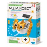 Kit constructie robot de apa hibrid solar, Aqua Robot, Green Science, 4M