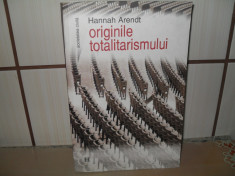 Originile totalitarismului - Hannah Arendt foto