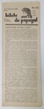 BILETE DE PAPAGAL, REVISTA, fondator T. ARGHEZI, ANUL II, No. 315, 1929