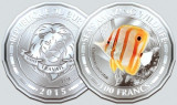 Burundi 100 frank 2015 UNC Copperband Butterflyfish, Africa