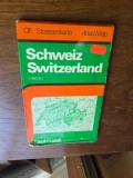 Schweiz, road map - Orell F&uuml;ssli