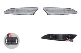 Set lampa semnalizare laterala Alfa Romeo 147, 156; Chrysler Ypsilon; Fiat Tipo; Lancia Delta, fata, stanga+dreapta, LED; transparent; Tuning; LED