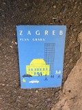 Zagreb - Planul orașului