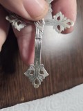 Cruce vintage ortodoxa pectorala din argint