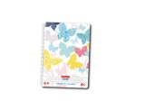 Caiet A4 100 File cu spirală pătrățele Motiv Enjoy Life - Economic, Herlitz