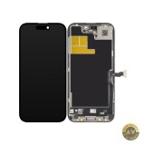 Display cu Touchscreen JK pentru Apple iPhone 14 Pro cu Rama Versiune LCD In-Cell IC Movable Negru