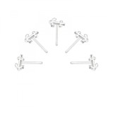 Set 5 Piercinguri nas din Argint, Ancora Silver, A4S34521