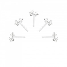 Set 5 Piercinguri nas din Argint, Ancora Silver, A4S34521