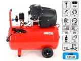 Compresor de aer industrial 100litri, 2 cilindri, 3kW, 220V KD1483