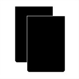 Cumpara ieftin Set 2 Aparatori Noroi Cauciuc VAN 34x23cm Negru Componente Caroserie WA0140 288175000 IT610