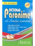 M. E. Iacobescu - Dicționar de paronime al limbii rom&acirc;ne (editia 2015)