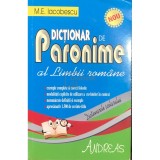 M. E. Iacobescu - Dicționar de paronime al limbii rom&acirc;ne (editia 2015)