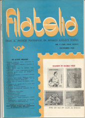 Romania, revista Filatelia nr. 9/1988 (388) foto