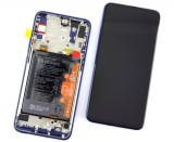 Display Huawei P Smart Z Display Service Pack Blue Albastru