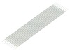 Conector cablu jumper flexibil TE Connectivity 1,27mm 10 piste Seria Flexstrip Terminale drepte