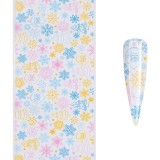 Folie de Transfer Unghii LUXORISE, Christmas Sky