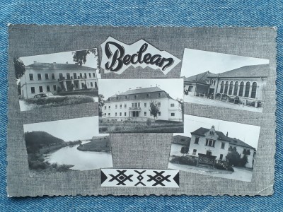 424 - Beclean vedere multipla / carte postala mozaic circulata 1969 foto