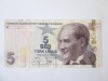 Turcia 5 Lirasi/Lire 2009 la cel mai mic pret