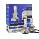 Kit 2 Becuri LED Xentech Light F9 COB Canbus 6000K HB4 55W 4000lm Upgrade Lumini Auto