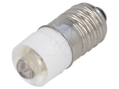 Lampă LED Albă 6V E10 foto