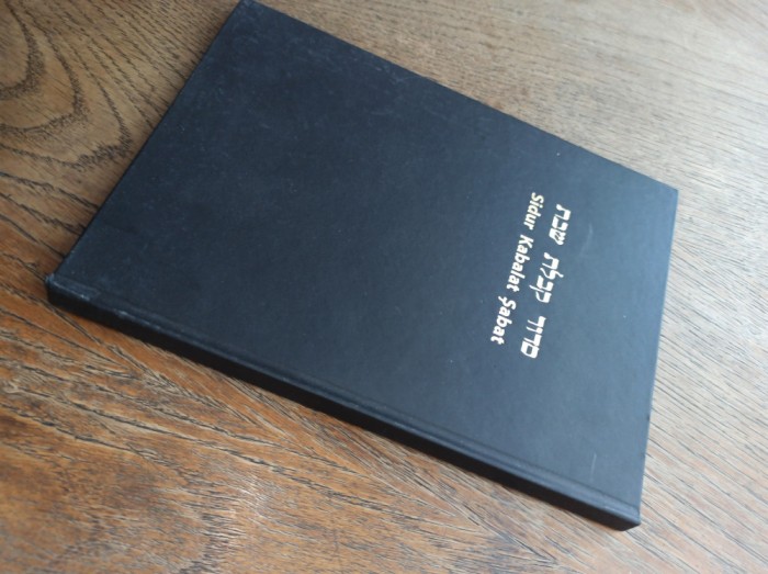 SIDDUR KABBALAT SHABBAT, RUGACIUNI, 2004