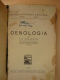 I. H. COLTESCU - OENOLOGIA - 1943