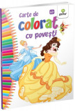 Carte de colorat cu povești - Paperback brosat - Gama