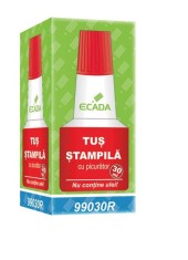 Tus pentru stampila Ecada, 30 ml, Rosu