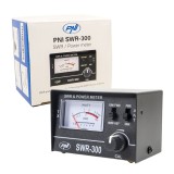 Reflectometru PNI SWR-300 PWR-SWR Meter, pentru masurare SWR antene radio in frecventa 26-30Mhz si putere statii radio CB