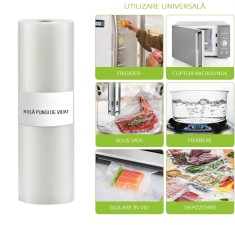 Rola Pungi de Vidat Gofrate MRG MJM, 20 x 300 cm, Pentru Aparat de Vidat C1211