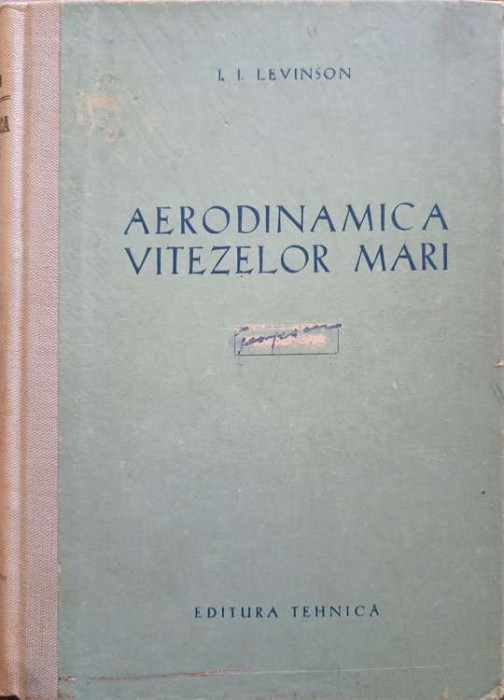 AERODINAMICA VITEZELOR MARI-I.I. LEVINSON-227444