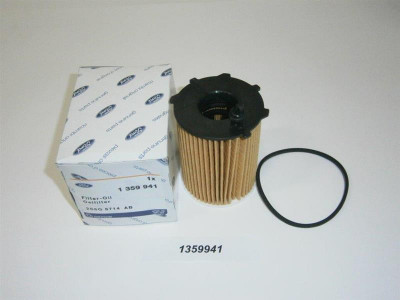 Filtru ulei Ford Focus II, III, Mondeo IV, Fiesta V diesel 1.6 original 28594 1359941 foto