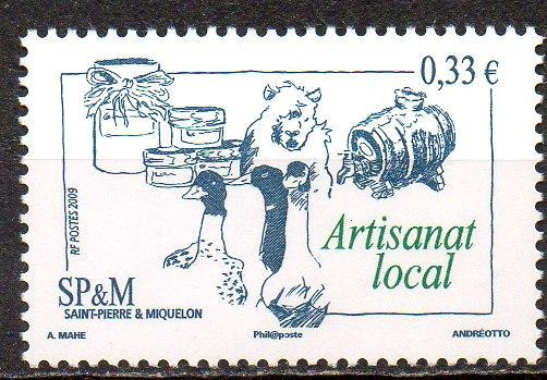 St. Pierre &amp;Miquelon 2009, Mestesuguri traditionale, serie neuzata, MNH